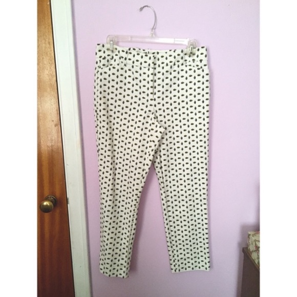 Pineapple pants- Ann Taylor - Picture 1 of 2